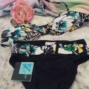 NWT newport news bikini bottoms size 4
